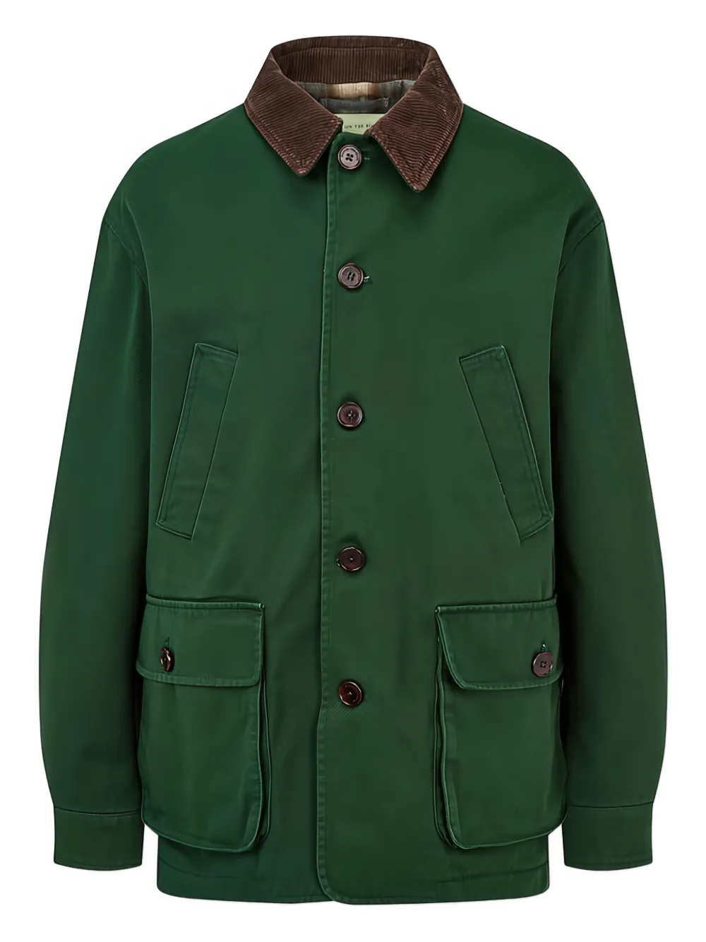 Man On The Boon. Barn jacket | Green | Image 1