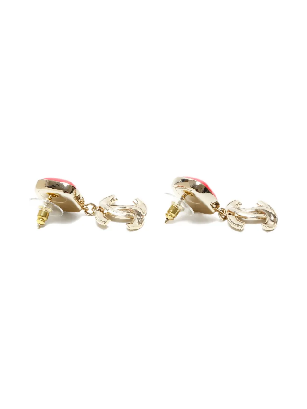 2022 Cc Logo Square-Shaped Earrings