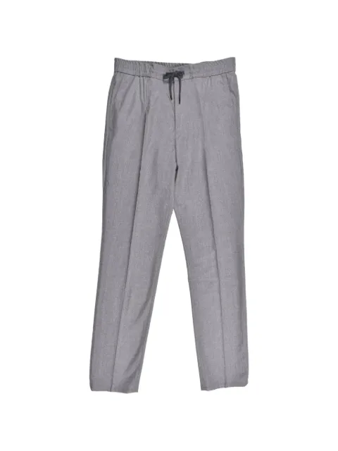 Brunello Cucinelli drawstring wool trousers