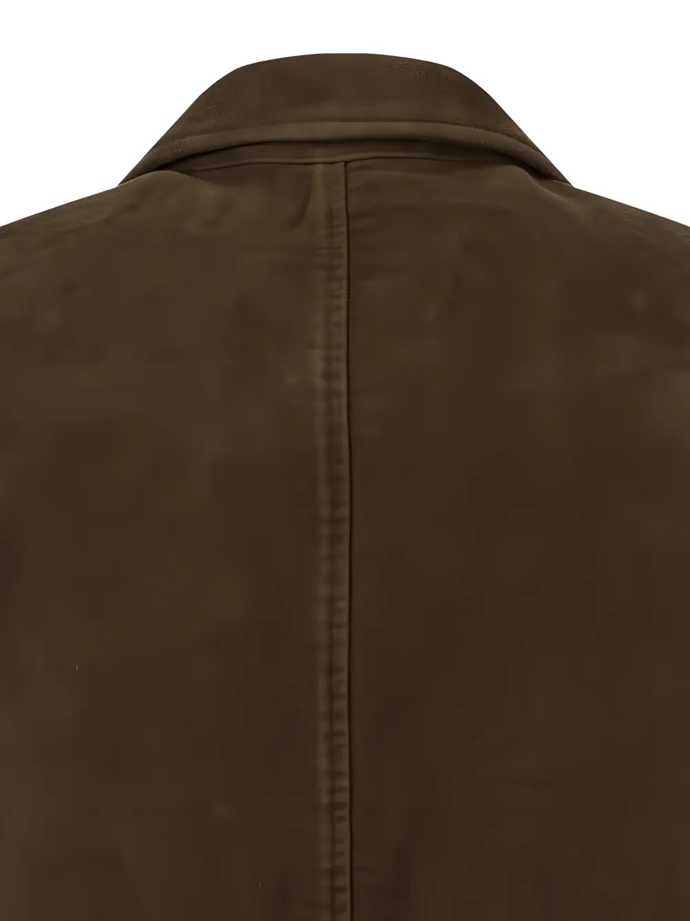 Man On The Boon. Buttoned Jacket In Brown