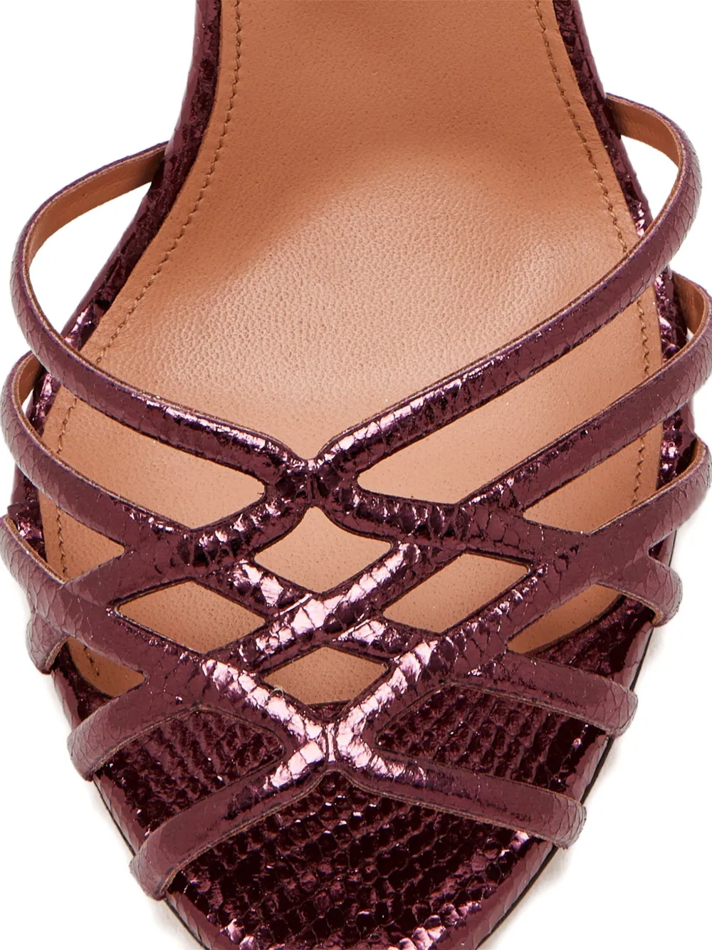 Aquazzura Sandalen met bandjes Rood