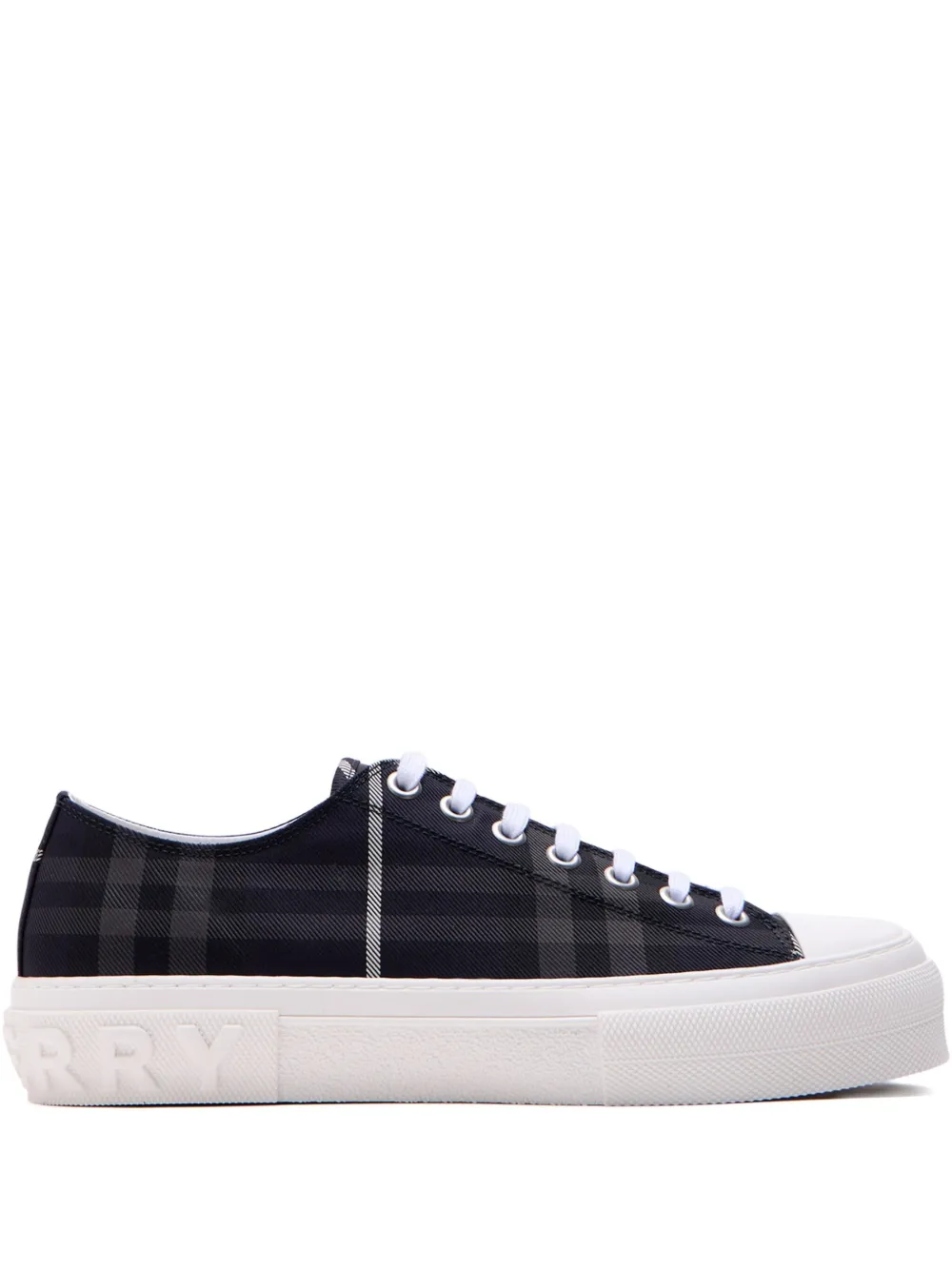 Burberry Sneakers con motivo Check - Nero