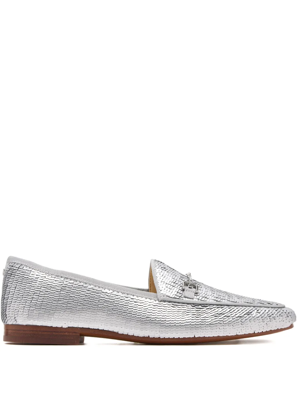 Sam Edelman Loraine Sequin-embellishment Loafers In White