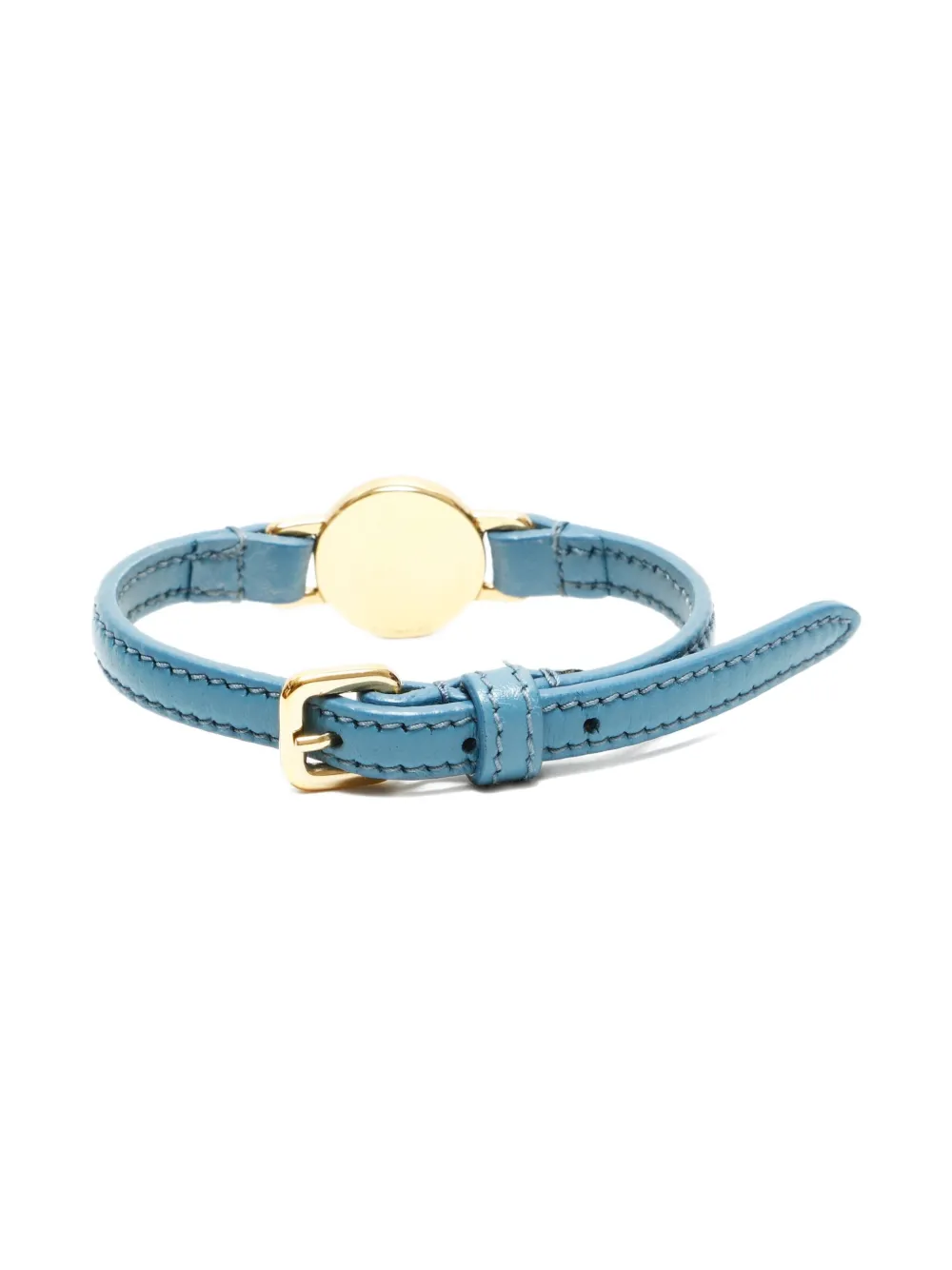 Miu Miu Pre-Owned pulsera con placa del logo 2015-2025 | Image 2