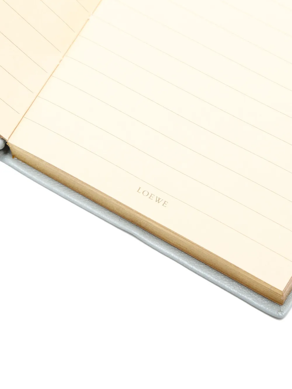 Pre-owned Loewe 2000s Anagram Notebook In Blue
