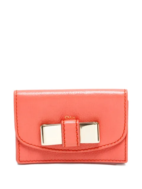 Chloé Pre-Owned 2000s ribbon cardholder