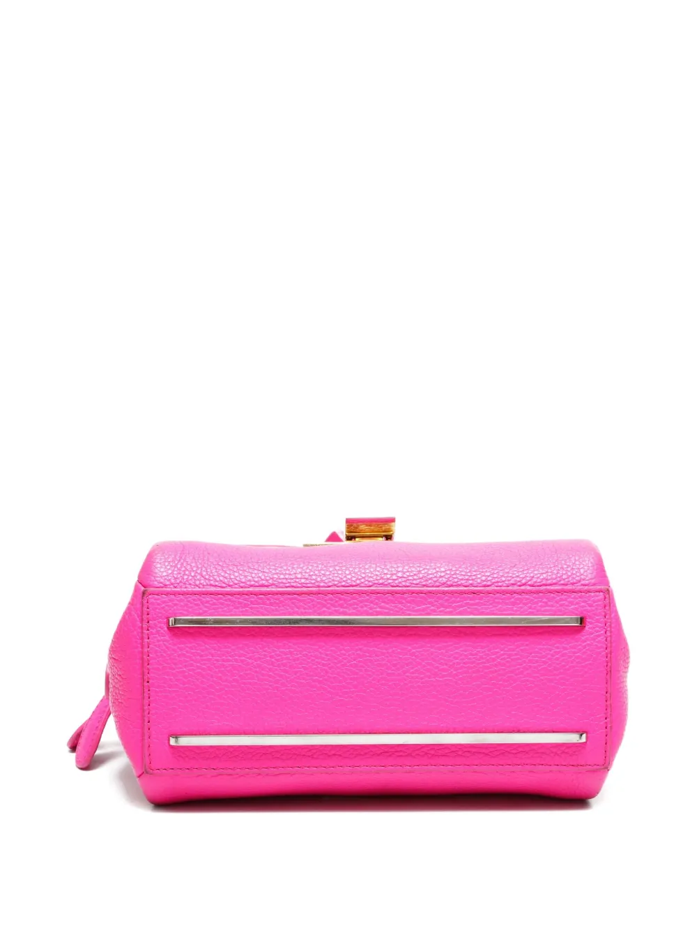 Pre-owned Balenciaga 2000s Leather Tote Bag In Pink