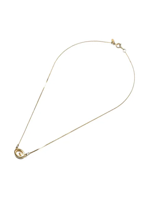Givenchy Pre-Owned 1980-1990s logo-detail necklace