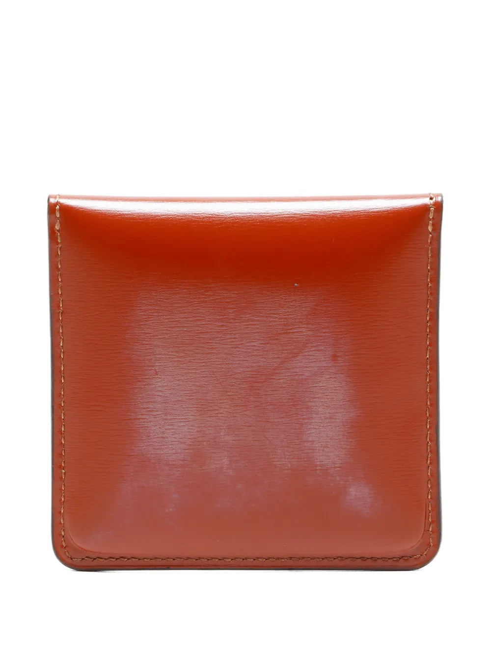 Pre-owned Loewe 1990-2000s Anagram-detail Coin Purse In Brown