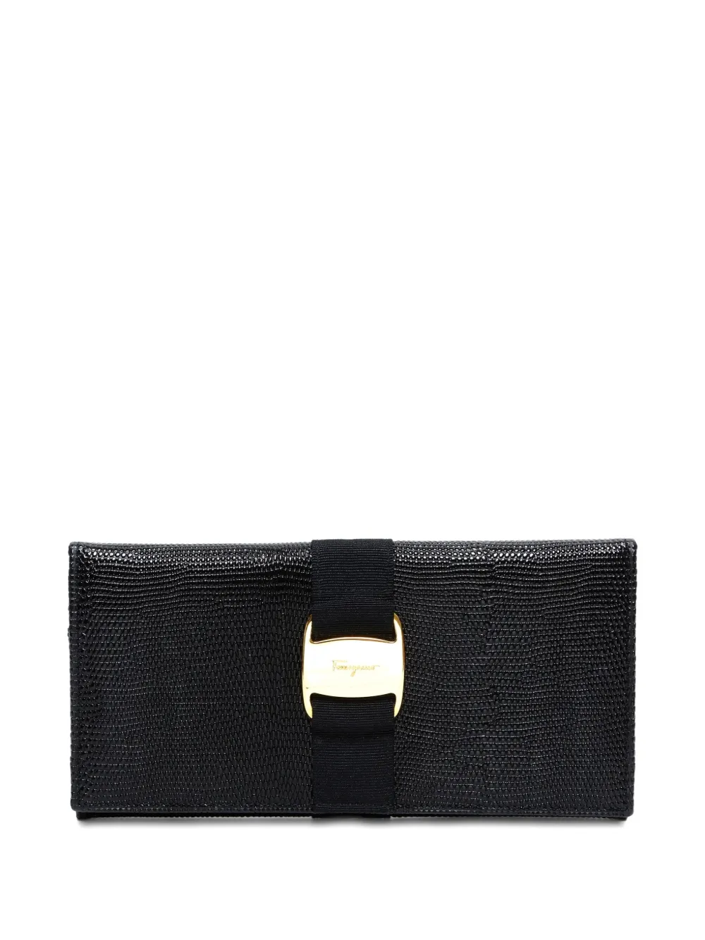 Ferragamo Pre-Owned 2000s Vara textured wallet | noir | Image 1