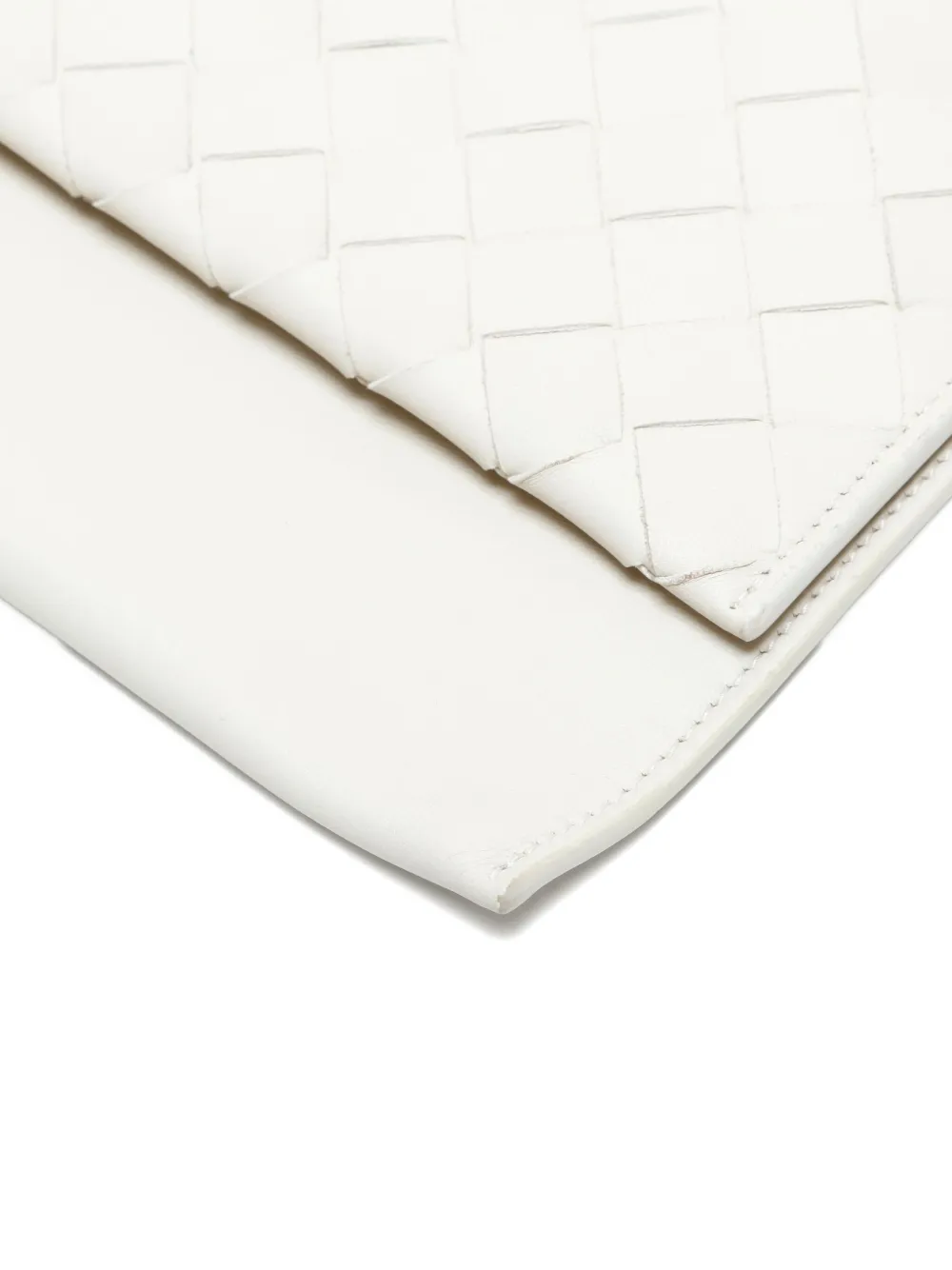 BOTTEGA VENETA Pre-owned Intrecciato Leather Shoulder Bag In Neutral