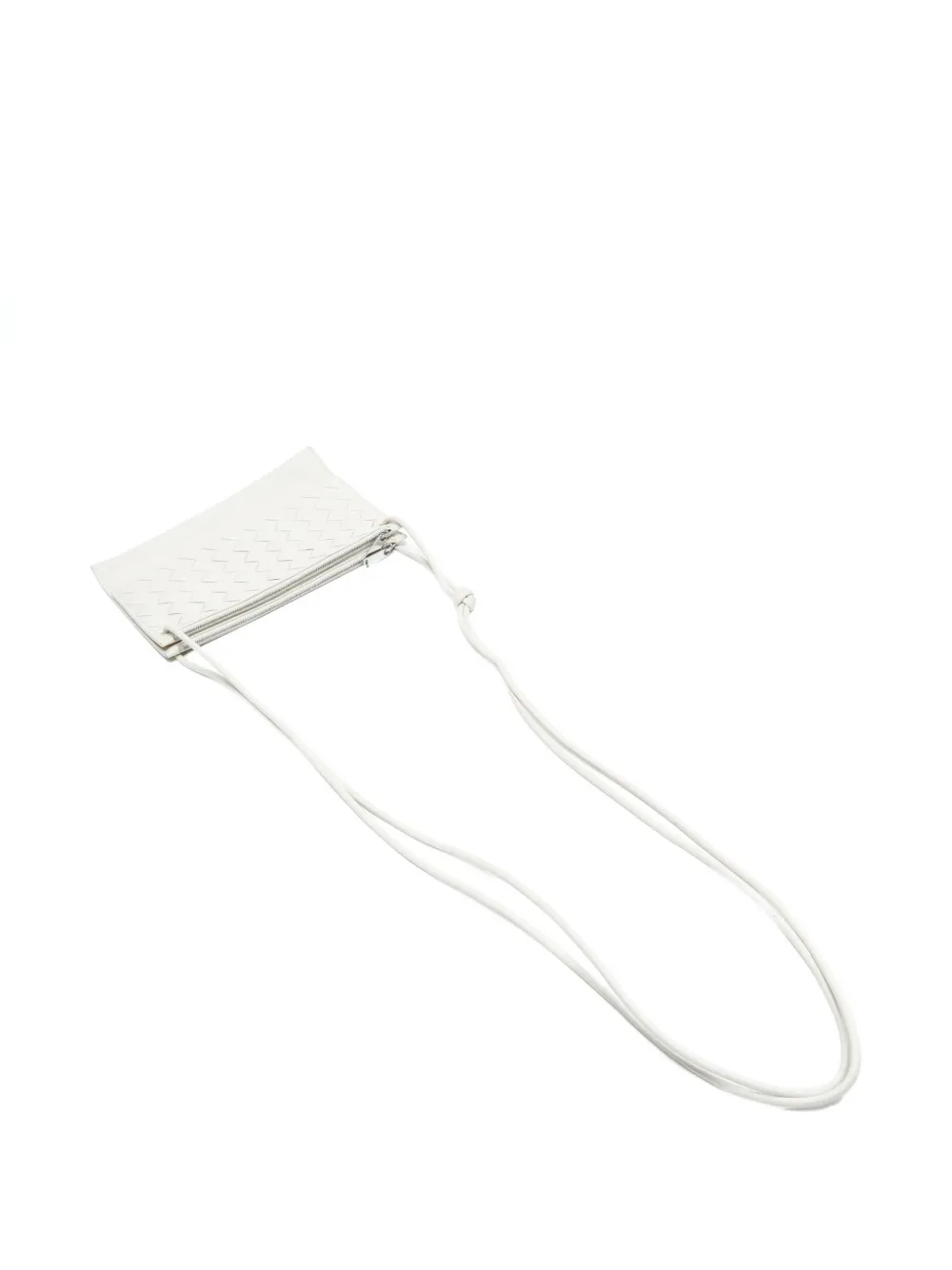 BOTTEGA VENETA Pre-owned Intrecciato Leather Shoulder Bag In Neutral