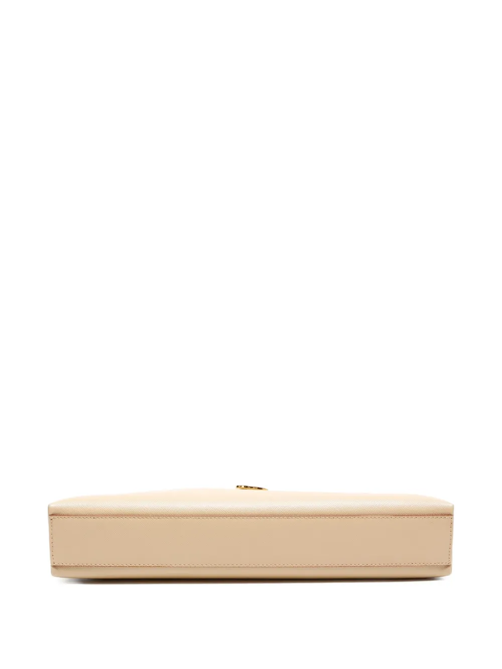 FERRAGAMO Pre-owned 2000s Trifolio Leather Shoulder Bag In Neutral