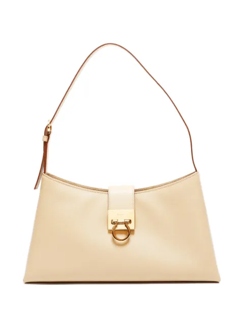 Ferragamo Pre-Owned 2000s Trifolio leather shoulder bag