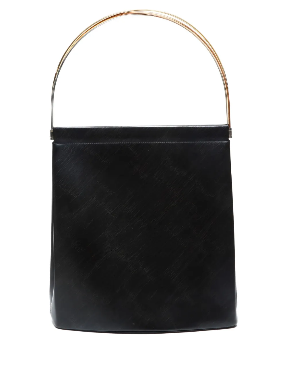 Cartier 1990-2000s Trinity handle tote bag - ブラック