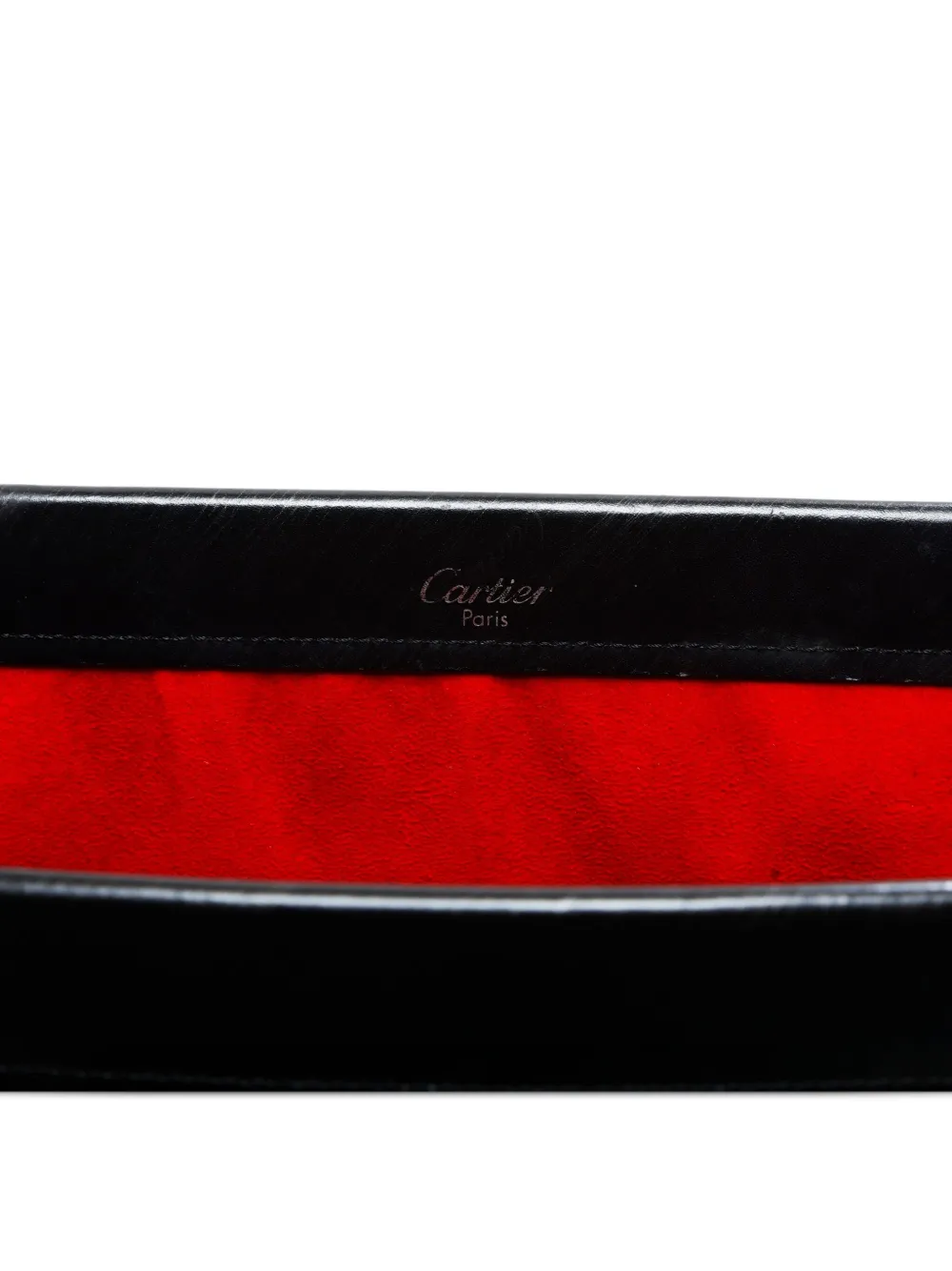  Cartier 1990-2000s Trinity Handle Tote Bag - Black 