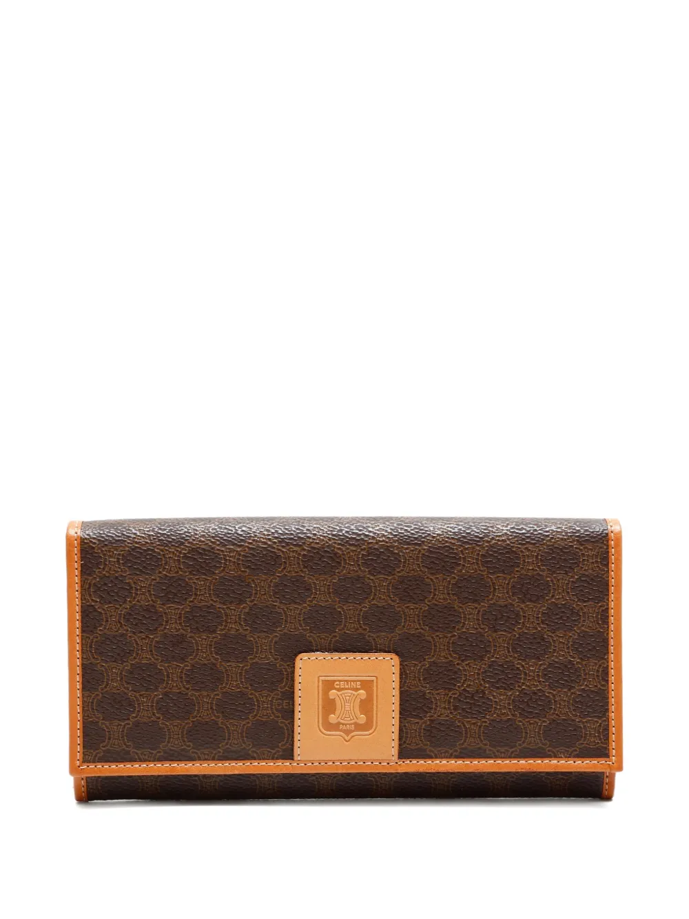 Celine Pre-Owned 1990-2000s Macadam long wallet | Brown | Image 1