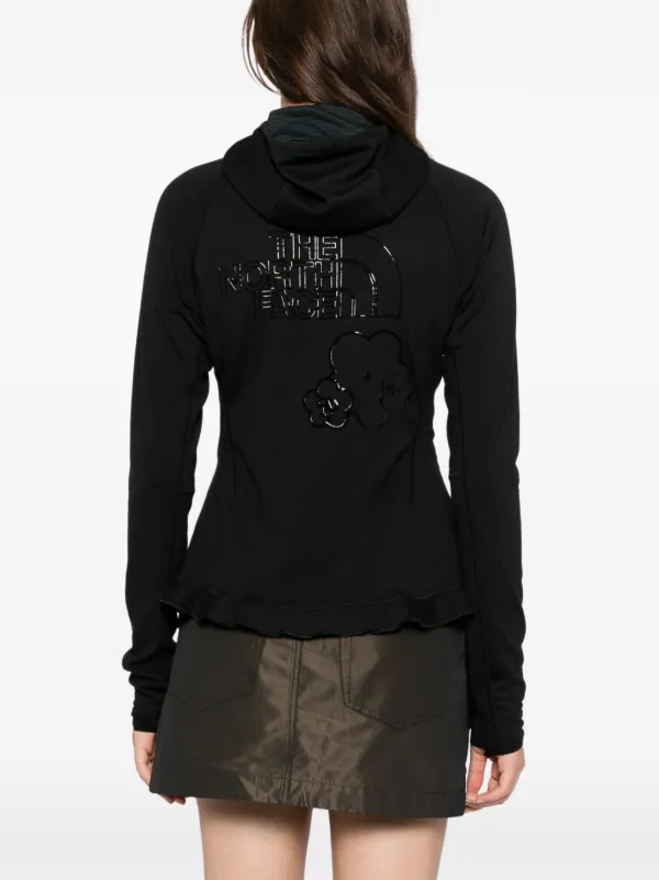 Cecilie Bahnsen Ruffled Zip Top | ブラック | FARFETCH JP