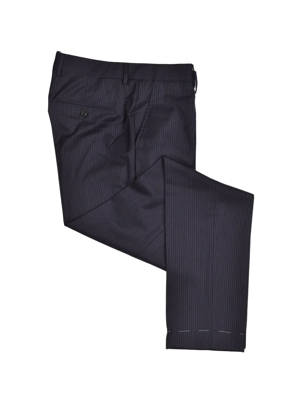 Brunello Cucinelli pinstripe-pattern suit Blauw
