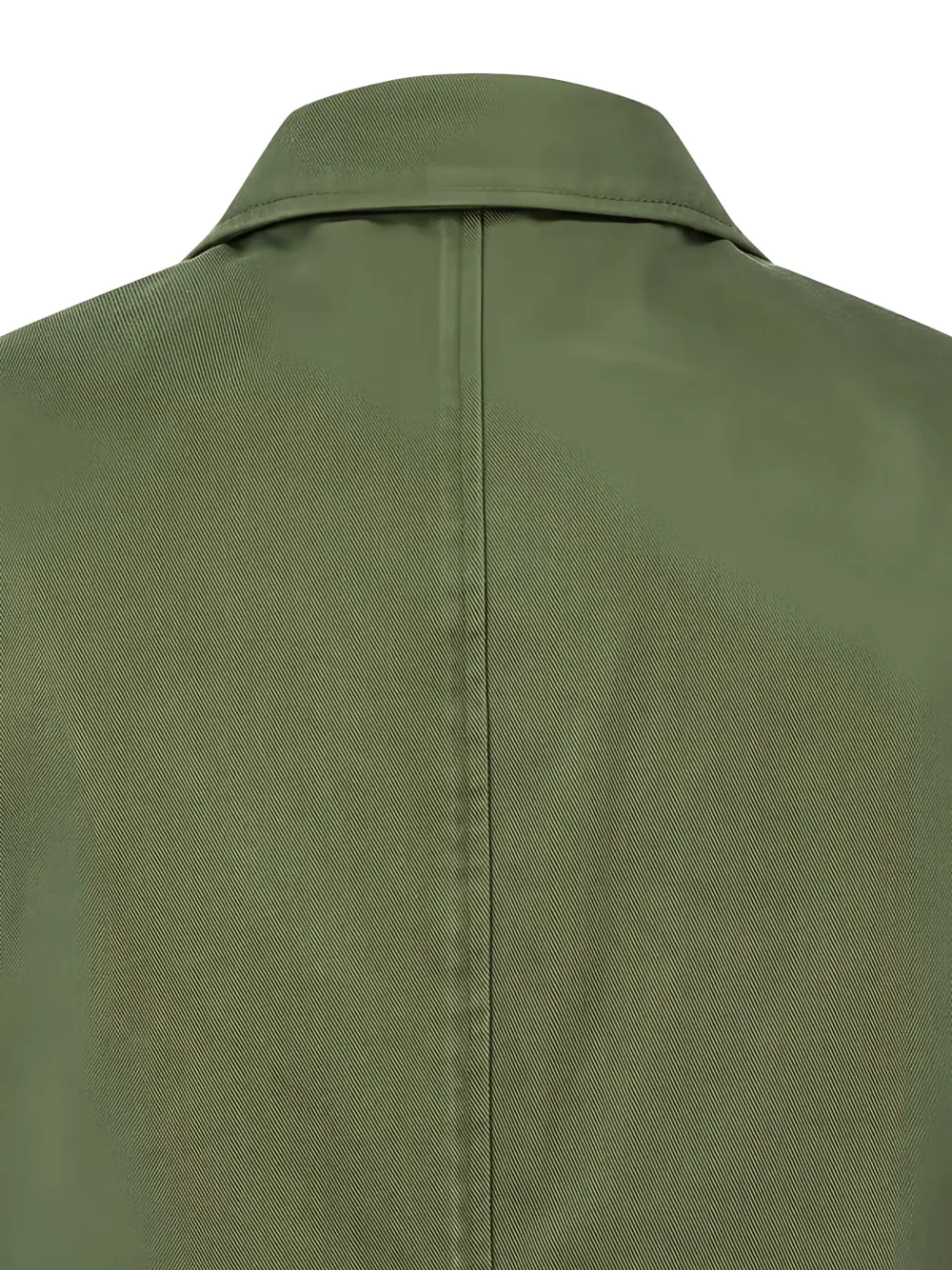 Man On The Boon. Twill Cotton Jacket In Green