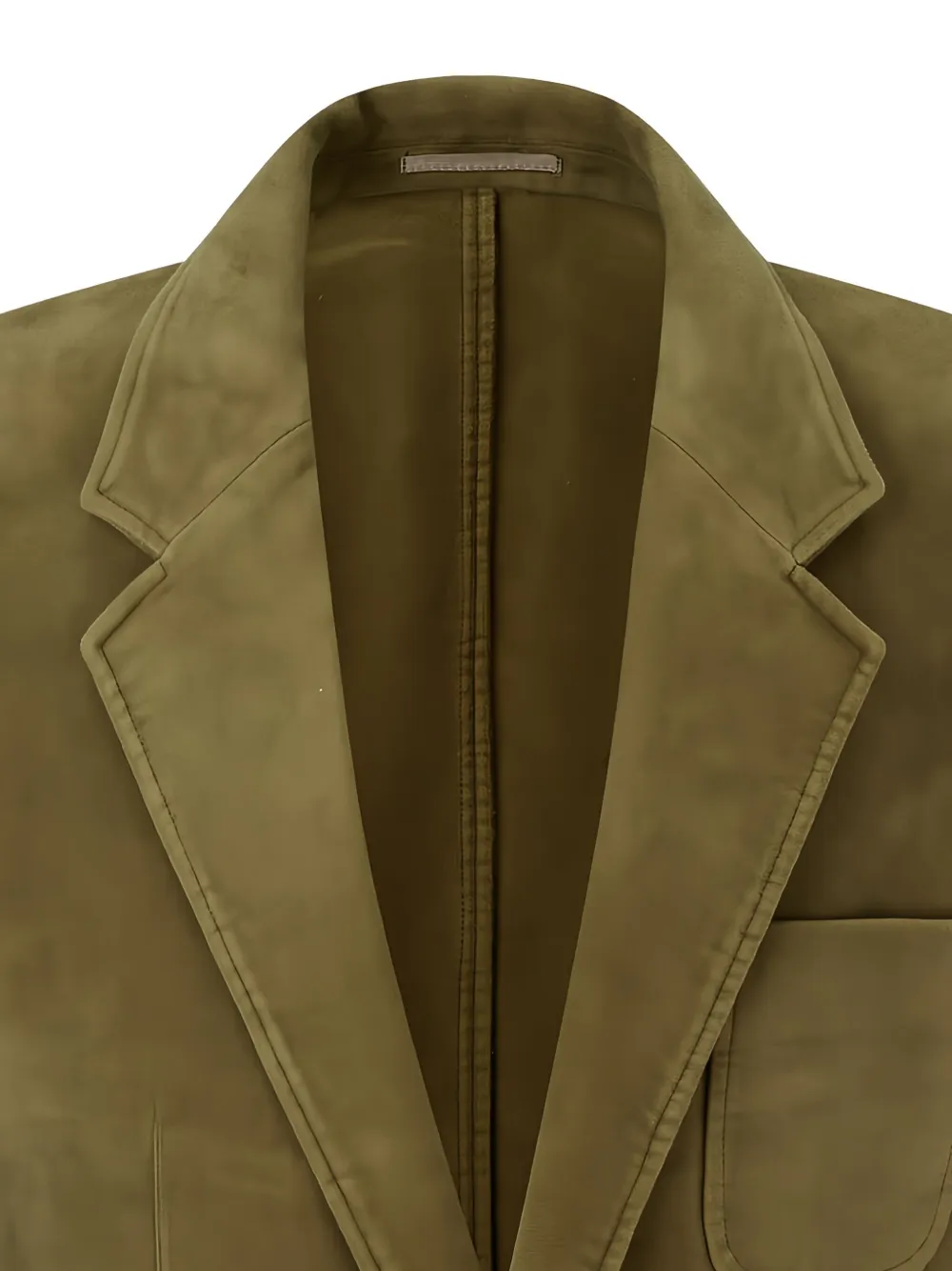 Man On The Boon. Patch-pocket Jacket In Green