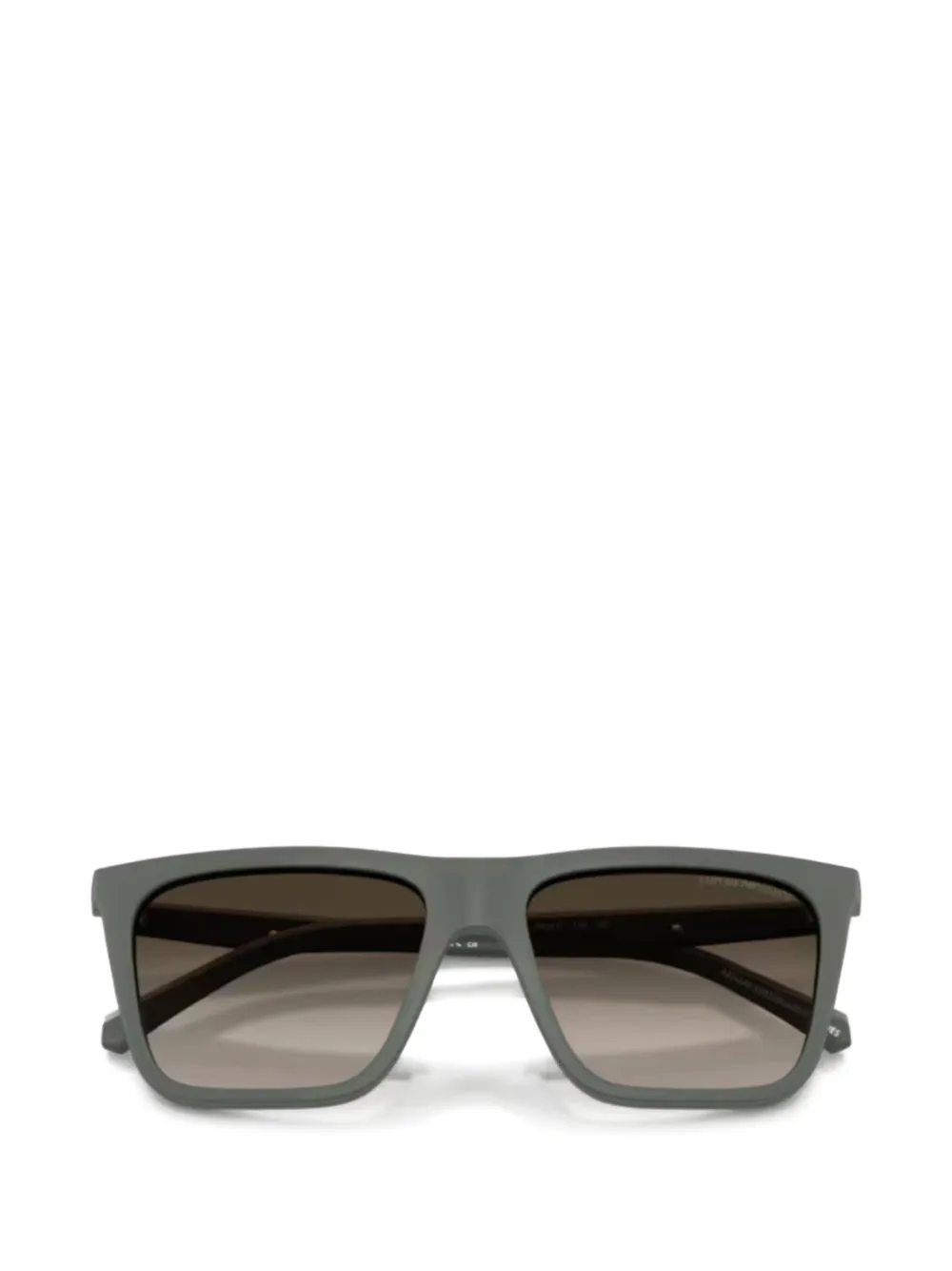 Emporio Armani Bril met vierkant montuur Groen