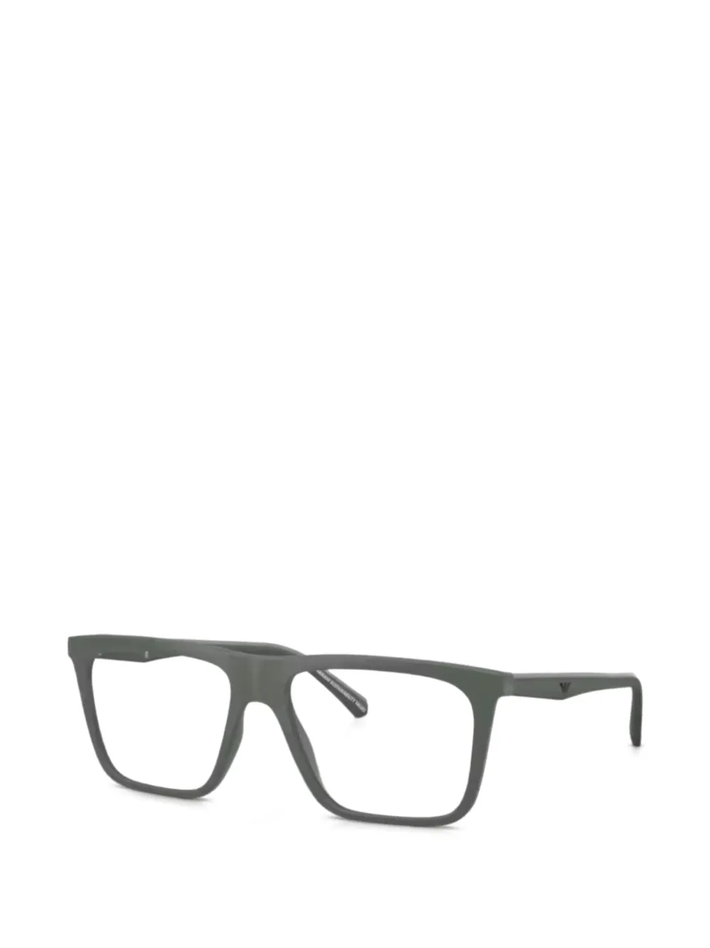 Emporio Armani Bril met vierkant montuur Groen