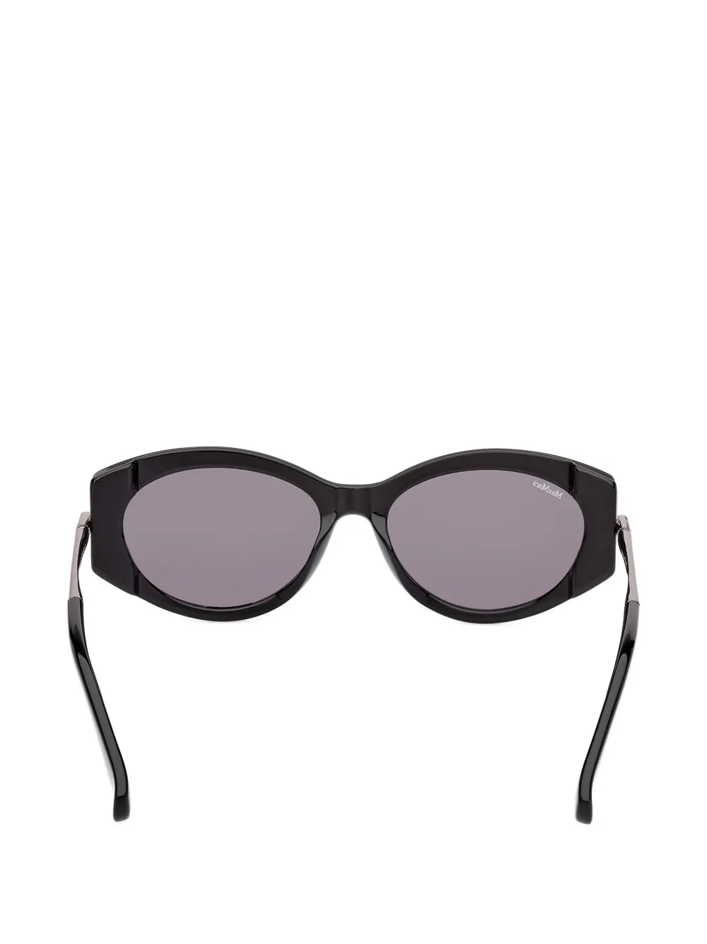 Max Mara Eyewear geometric-frame sunglasses Zwart