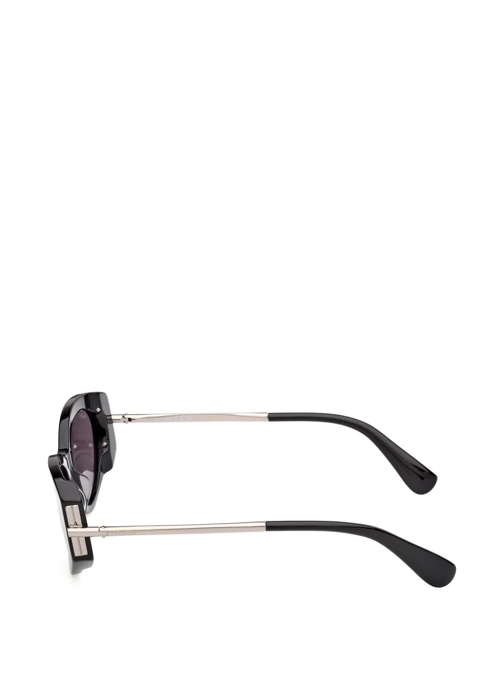 Max Mara Eyewear geometric-frame sunglasses Zwart