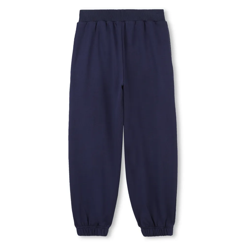 Billieblush glitter-pocket track pants Blauw