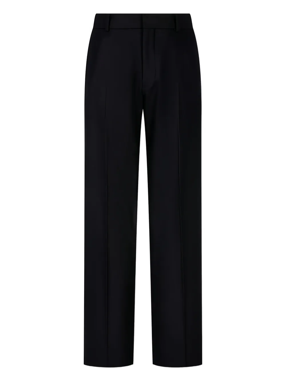 Man On The Boon. flannel soft wool pants | Black | Image 1