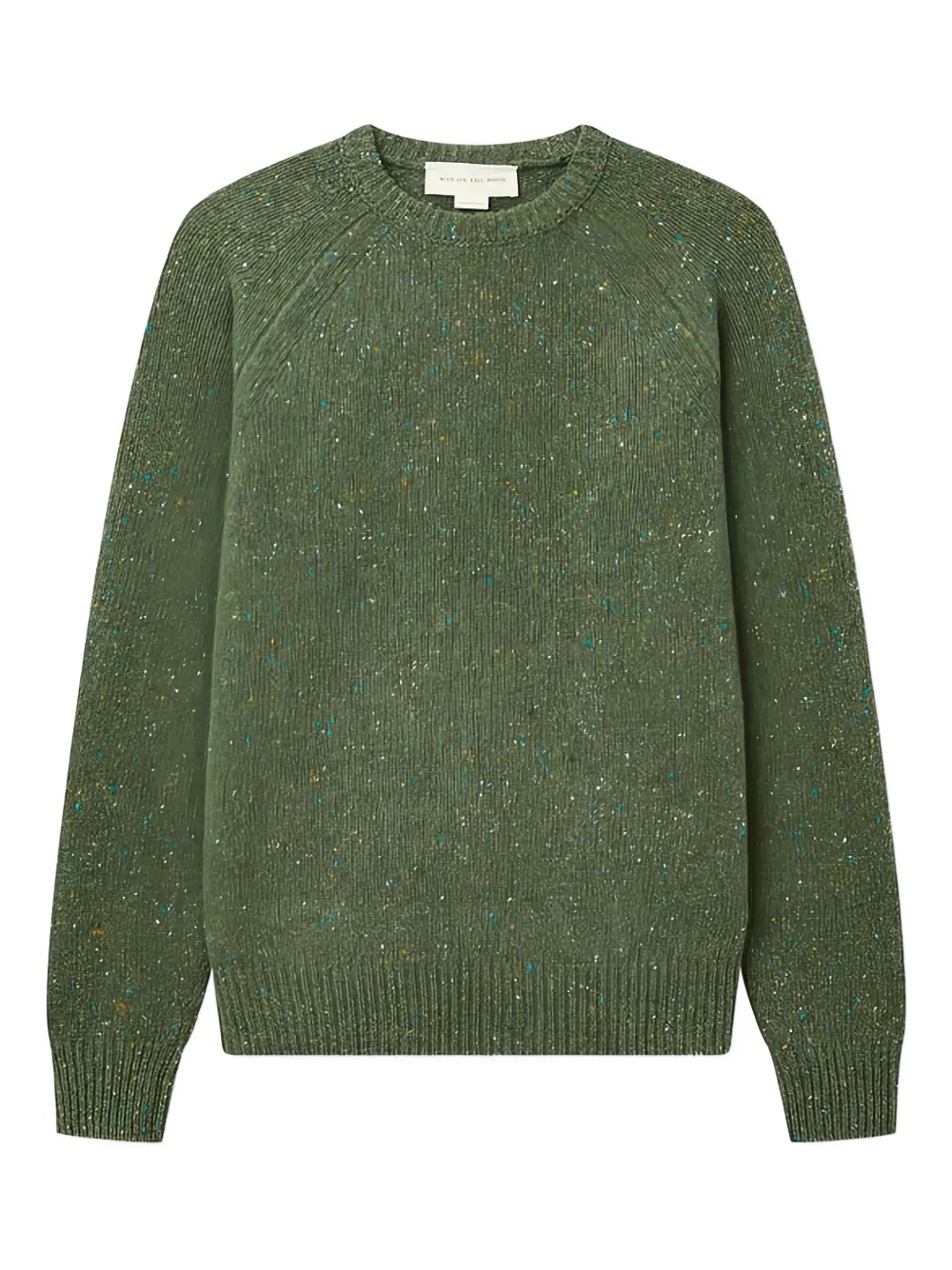 Man On The Boon. cashmere-blend sweater | Green | Image 1
