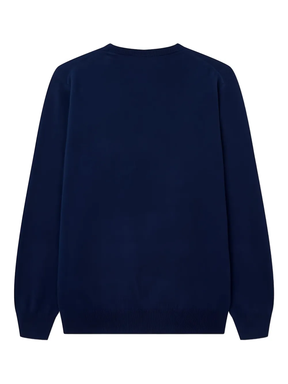 Man On The Boon. crewneck knit pullover - Blauw