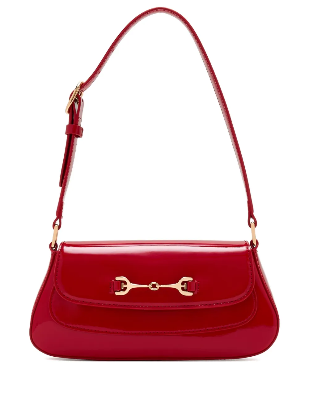 Sam Edelman small Loraine horsebit-embellishment shoulder bag - Rot