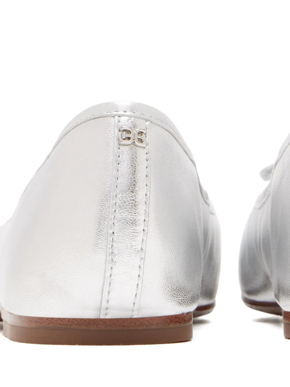 Sam Edelman bow-detail ballerine shoes Zilver