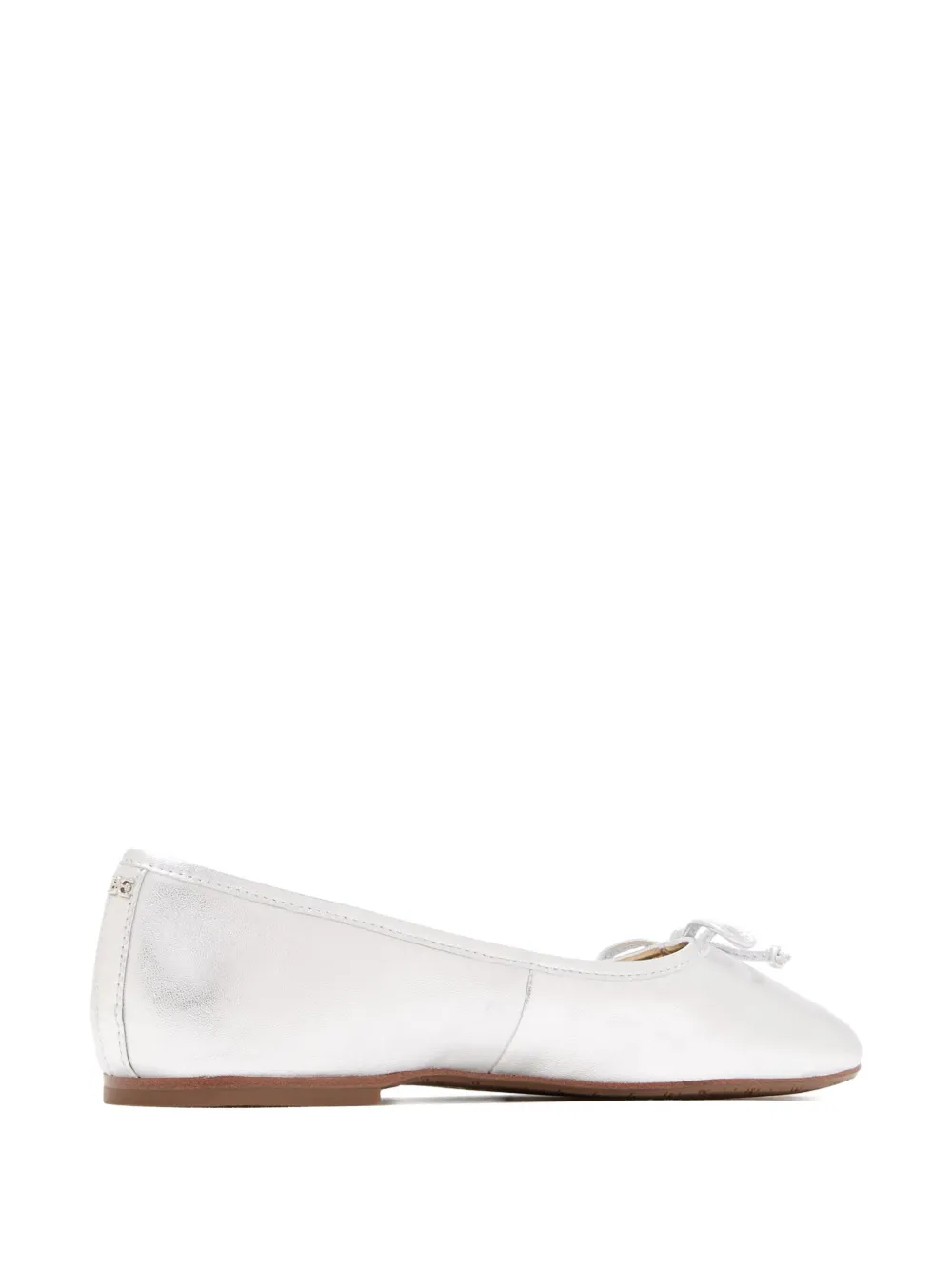 Sam Edelman bow-detail ballerine shoes Zilver