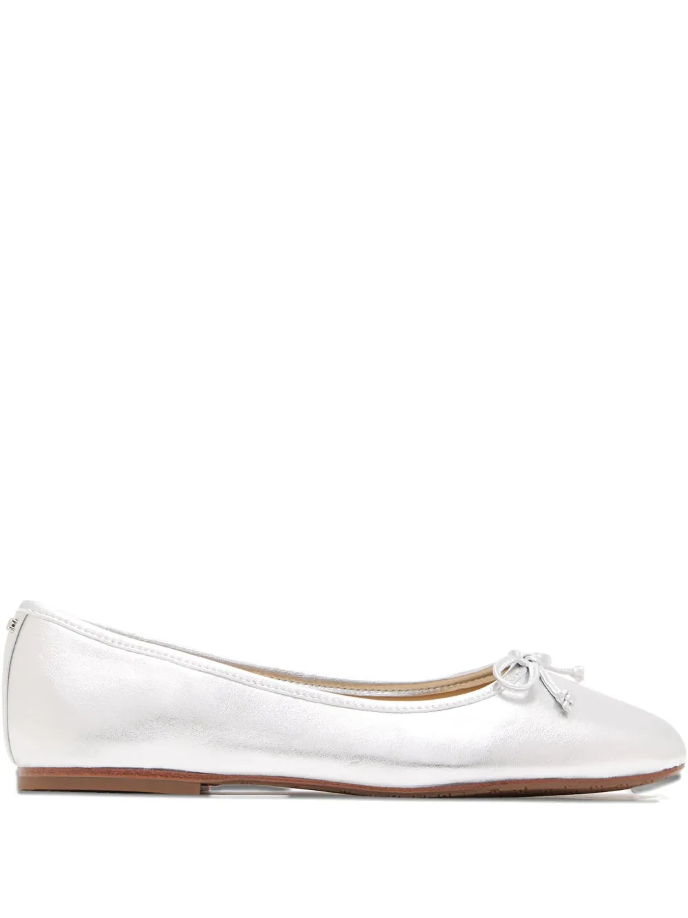 Sam Edelman bow-detail ballerine shoes Zilver
