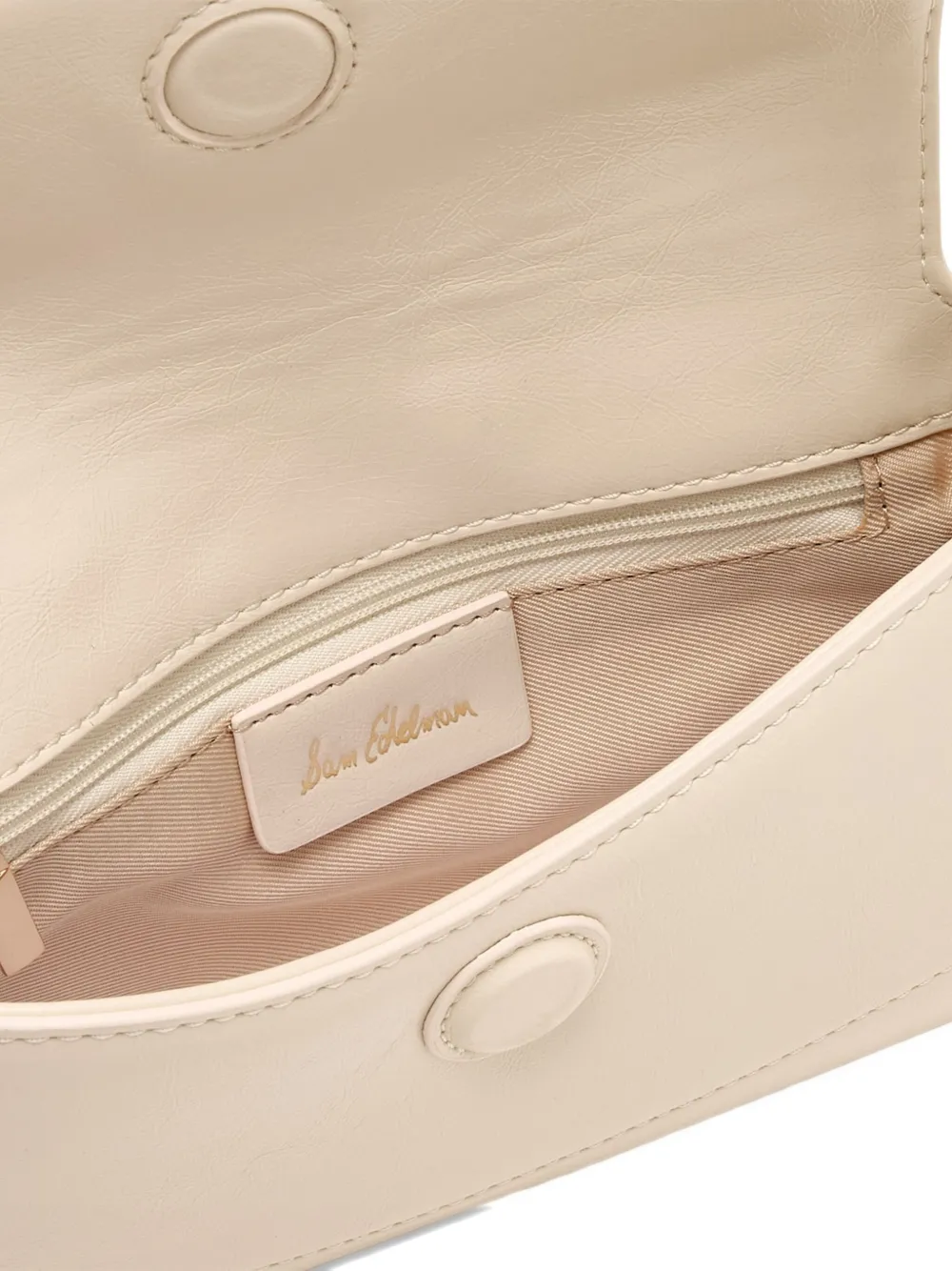 Sam Edelman Small Loraine Horsebit-embellishment Shoulder Bag In Neutral