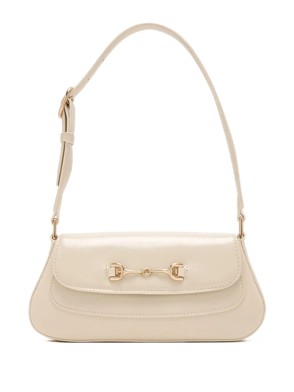 Sam Edelman Small Loraine Horsebit-embellishment Shoulder Bag In Neutral