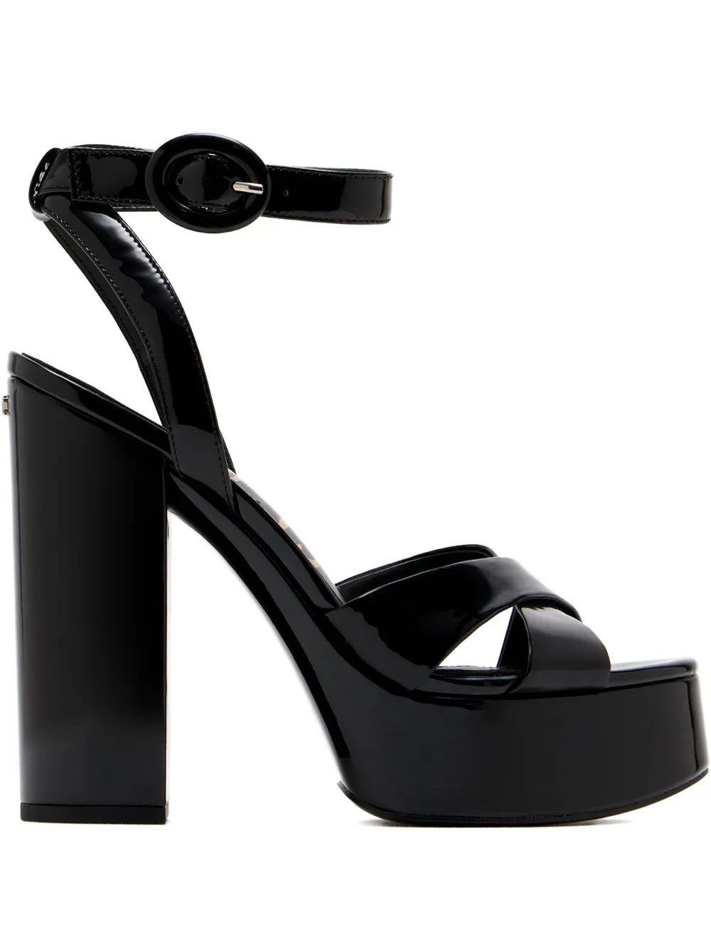 Sam Edelman 120mmSavannah platform-sole sandals Zwart