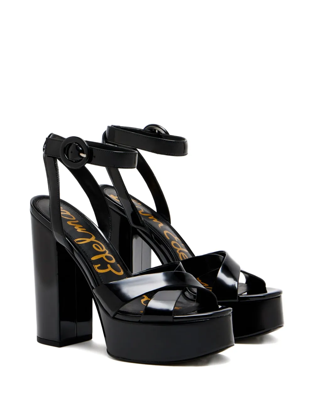 Sam Edelman 120mmSavannah platform-sole sandals Zwart