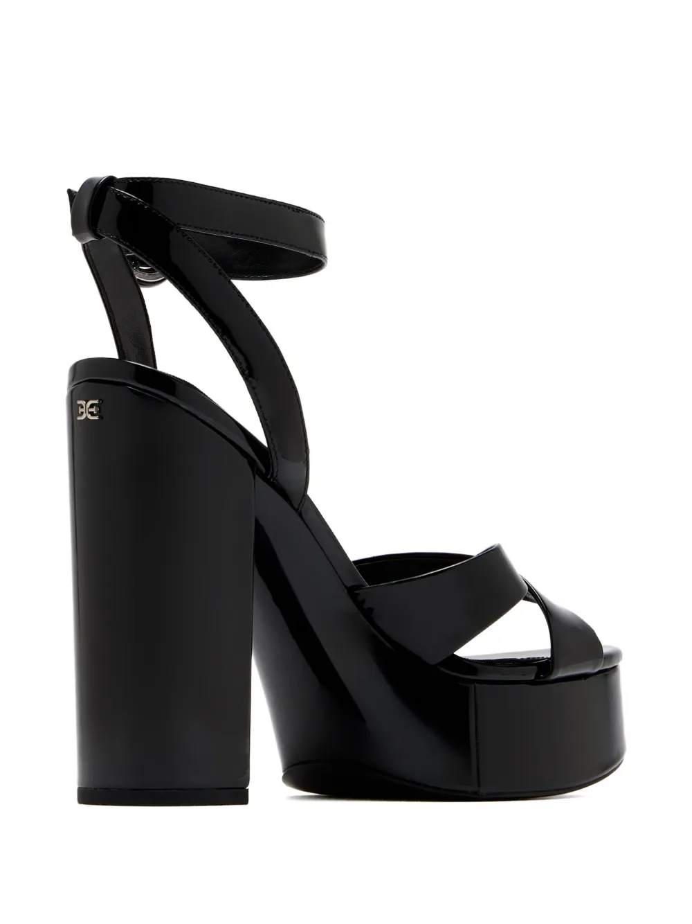 Sam Edelman 120mmSavannah platform-sole sandals Zwart