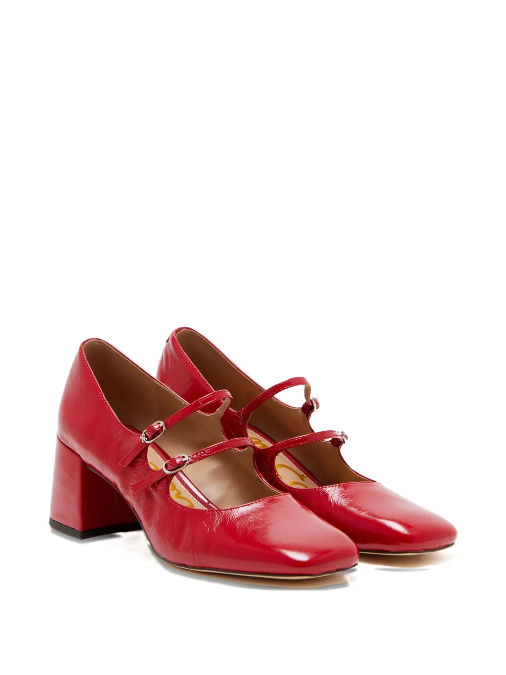 Sam Edelman 60mm Sarah buckle-strap pumps Rood