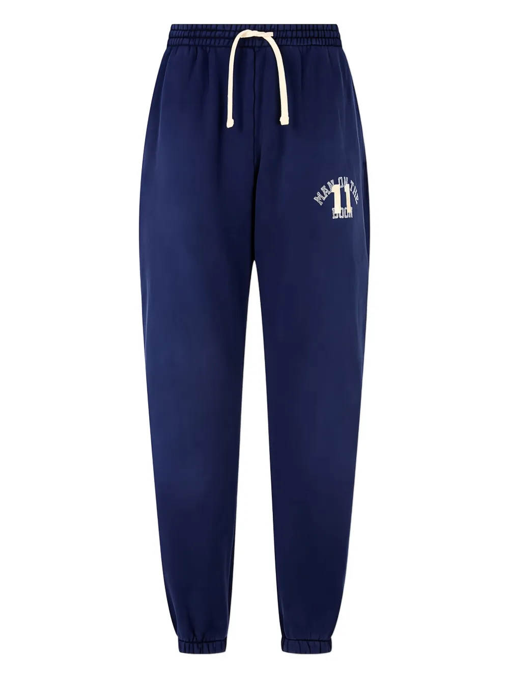 Man On The Boon. cotton track pants | Blue | Image 1