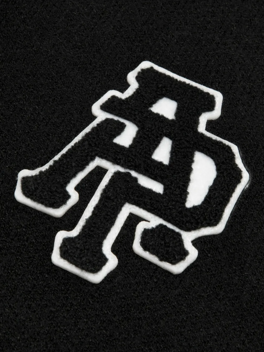 Aape By A Bathing Ape Appliqué Pockets Cardigan In Black