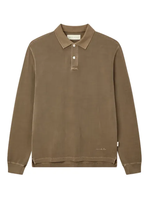 Man On The Boon. long-sleeved polo shirt