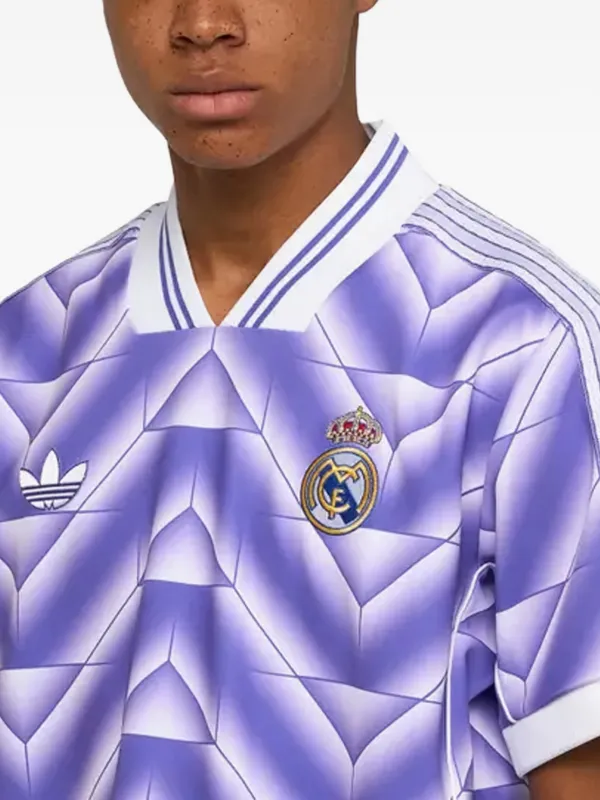 Adidas Real Madrid LFSTLR T-shirt | Purple | FARFETCH ZA