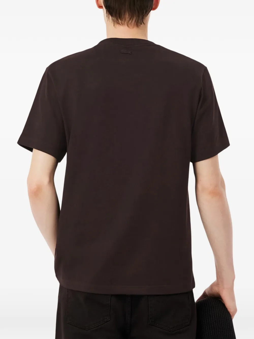 Lacoste diamond-badge T-shirt - Bruin