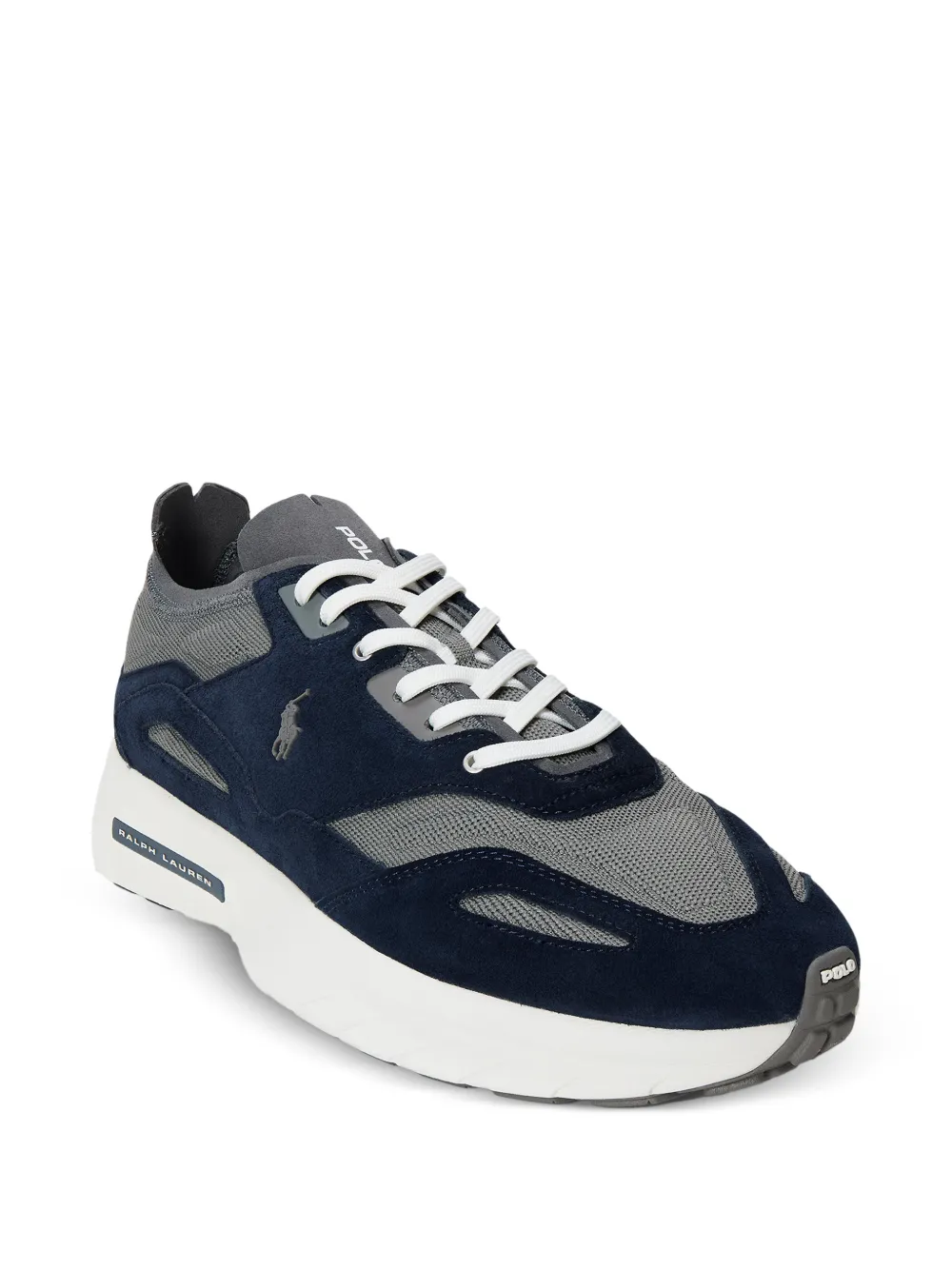Polo Ralph Lauren Sneakers met logo Blauw