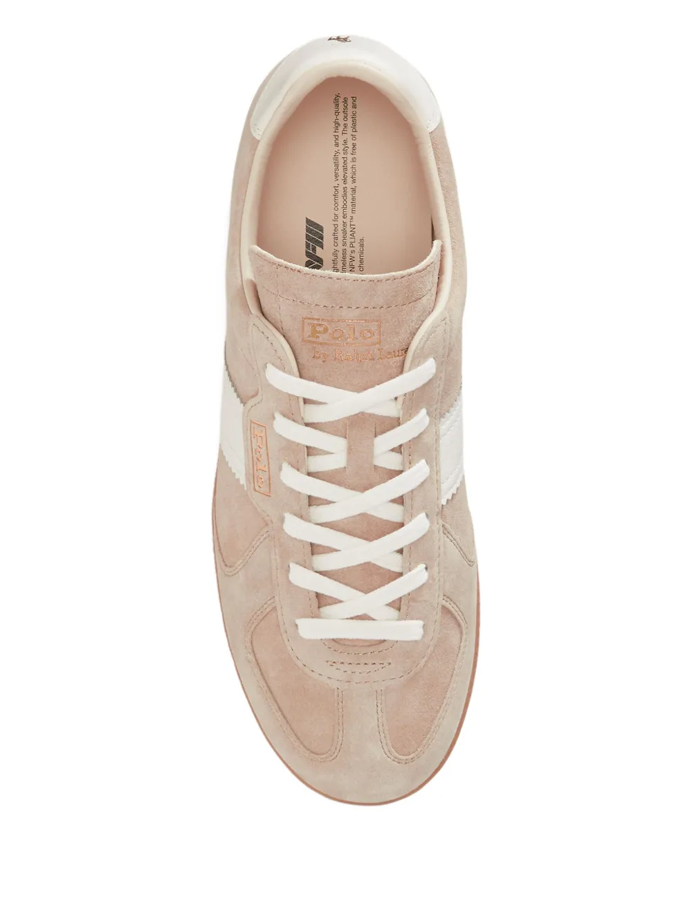 Polo Ralph Lauren Leren sneakers Beige